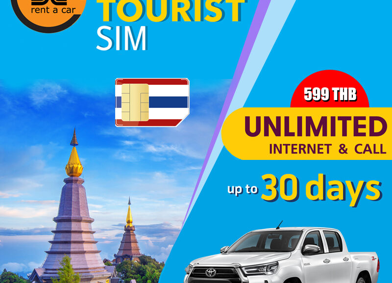 Why do I need a Thailand SIM card for my car rental?